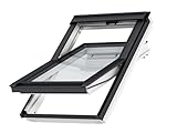 VELUX Kunststoff Dachfenster mit 2-fach Verglasung inkl. Eindeckrahmen und gratis Rollo...