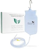 EBENTHAL-VITAL Darmeinlauf mit Silikonbeutel und 2 m Schlauch - Irrigator für die...
