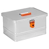 Alubox Werkzeugkiste Easy 29L Inhalt Außenmaße L 43,5 x B 35,5 x H 25 cm Alukiste mit...