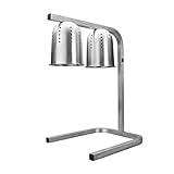 Lacor 69061 Doppel-Infrarot-Heizlampe, 18/8 Stainless Steel