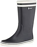 Aigle Damen Malouine Bt Gummistiefel, Blau Marine Blanc, 39 EU