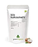 BIO PREMIUM KOKOSMEHL - lower-Carb, glutenfrei, vegan, entölt, proteinreich,...