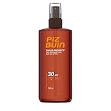 Piz Buin Tan & Protect, Bräunungsbeschleuniger Sonnenöl Spray mit Sonnenschutz LSF 30,...