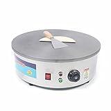 Crepesgerät 2800W Crepes-Maker 45cm Crepesplatte SX-450P Gewerbe Crepespfanne Profi...