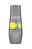 SodaStream Sirup Zitrone-Limette ohne Zucker, 1x Flasche ergibt 9 Liter Fertiggetränk,...