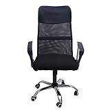 Jauarta Bürostuhl, höhenverstellbar, 360 Grad drehbar, ergonomisch, bequem,...