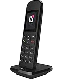 Telekom Speedphone 12 Schwarz Festnetztelefon schnurlos mit Farbdisplay I HD Voice für...