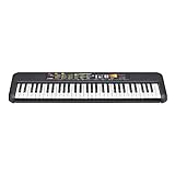 YAMAHA PSR-F52 digitales Keyboard in schwarz, kompakte digitale Tastatur für Anfänger...