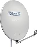 SCHWAIGER 241 Satellitenschüssel SAT-Antenne Satelliten-Anlage Offset-Antenne LNB-Tragarm...