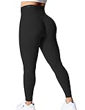 ZAAYO Damen Kompression Sport Leggings Hohe Taille Push Up Yoga Hosen Blickdicht Sporthose...