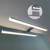 DILUMEN Spiegellampe Badezimmer, 10w 800lm 40cm, LED Spiegelschrank Beleuchtung,...