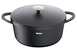 TEFAL TRATTORIA E21853 Schmortopf| Aluguss | Gussdeckel | Antihaft-Beschichtung| gute...