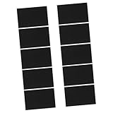 Artibetter 10-teiliges Sandkunstpapier-schleifpapier-set, Zeichenpapier, Schwarz...