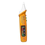 OSALADI Ton- Und Lichtwarnstift Spannungsprüfer Stromstift Voltmeter Stifttester...