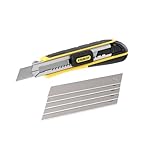 STANLEY FatMax Cuttermesser Profi Teppichmesser Stanley Messer mit Magazin (18mm...