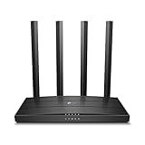 TP-Link Archer C80 Dualband WLAN Router (600 Mbit/s 2,4GHz, 1300Mbit/s 5GHz), 4 Gigabit...