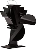 Tomersun Ofenventilator mit 3 Blättern Kaminventilator, Ventilator für Kaminofen,...