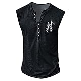 Dhyuen Herren Tanktops Ärmelloses T Shirt Muskelshirts Herren Sommermode Sporting Fitness...