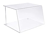 Trofecto Spuckschutz Vitrine aus Plexiglas ähnlichem PETG als Thekenaufsatz - Acrylglas...