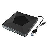 Alphami Blu Ray Externes 3D-Laufwerk, USB 3.0 & Typ C optischer Blu Ray tragbarer Brenner...