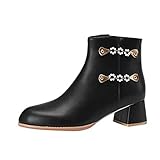 SRZYMJ Ankle Boots Damen Sommer Stiefel Damen Winter Reitstiefel Wasserfeste...