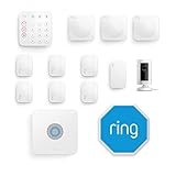 Ring Alarm Security Kit mit Außensirene 13-teilig (2. Gen.) + Innenkamera von Amazon |...