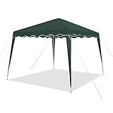 Faltbarer Pavillon 3x3m inkl. Tasche | wasserabweisend, UV 50+ Schutz | Pop Up Zelt,...