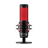 HyperX QuadCast – Standalone USB Mikrofon mit umfangreichen Funktionen für Streamer...