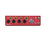 Focusrite Clarett+ 4Pre USB-Audio-Interface in Studioqualität für Musiker*innen –...