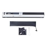 Tragbarer Scanner, Hand-Dokumentenscanner, hohe Auflösung, 900 DPI, mobiler Farbscanner...