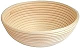 Runder Brotgärkorb/Naturrattan Sauerteig-Gärkörbchen/Backschale für handgemachten...