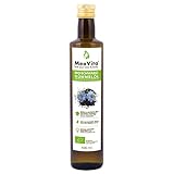 MeaVita Bio Schwarzkümmelöl, kaltgepresst, (1 x 500ml) gefiltert und schonend gepresst...