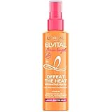 L'Oréal Paris Elvital Hitzeschutzspray für langes, glattes Haar, Leave-In Haarkur gegen...