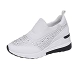 Sneaker Damen Sommer, Turnschuhe Plateau Wanderschuhe Sale Retro Schuhe Frauen Sneaker...