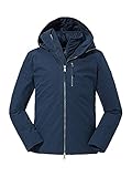 Schöffel Herren 3in1 Jacket Krakau M, wind- und wasserdichte Winterjacke aus...