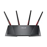 Asus DSL-AC68VG VOIP Modem Router (DE-Version, WiFi 5 AC2300 MU-MIMO, Anrufbeantworter,...