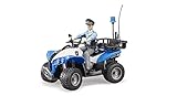 bruder 63010 - Polizei Quad mit Polizist & Ausstattung - 1:16 Geländewagen bworld...