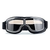 Motorradbrille Winddicht Motorradbrille Winddicht Motorrad Brillen Retro Fliegerbrille...