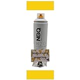 PROGAL COLORS NBQ Pro Spray Paint H2O – Gelb LA PAU H2002 + Ersatzdüse –...
