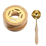 Wachssiegelwärmer, Wachssiegel Stempel, Wachssiegel Stempel Set, Siegelwachs Set, für...
