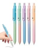 Generisch Gelschreiber-Set | Exklusiv-Serie Stifte - 5er Set Schnelltrocknend Feine Spitze...