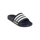 adidas Shower Adilette Badelatschen (Ink/White, Numeric_38)