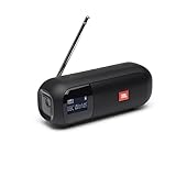 JBL Tuner 2 Radiorekorder in Schwarz – Tragbarer Bluetooth Lautsprecher mit MP3, DAB+ &...