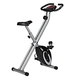 Ultrasport F-Bike, F-Rider Basics, Fahrradtrainer, Fitnessfahrrad LCD Trainingscomputer,...