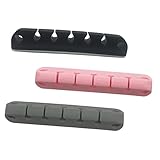 BELLIFFY 3 Stk Organizer Für Datenkabel Einstellbar Kabelorganisator Kabel Halter...