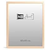 NB Akzent Bilderrahmen 40x60 cm – Buche – 20 mm breiter Fotorahmen Chloe - mit...
