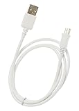 iTechCover USB-Ladekabel, Ladekabel, kompatibel mit Pure One Flow Internetradio, 1 m