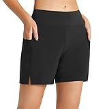 BALEAF Damen Badeshorts Bauchkontrolle Schwimmshorts Schnell Trocknend Hohe Taille...