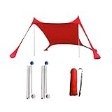 Navigatee Zelt, Sonnenschutz, groß, tragbar, mit Sandsack-Ankern, 4 Heringe für Parks...