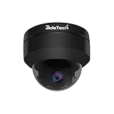 JideTech 5MP PTZ POE IP Dome Kamera, 5X Optischer Zoom, Überwachungskamera für Innen und...